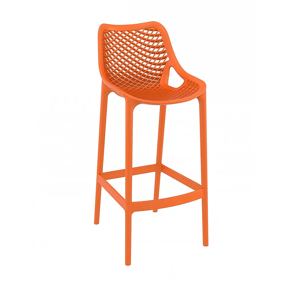 Air/S-75 Barstool Orange PL - Πολυπροπυλένιο - 53x45x105 cm