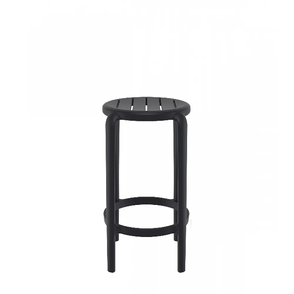Tom bar stool h.65 cm is produced with a single injection of polypropylene reinforced
with glass fiber obtained by means of the latest generation of air moulding
technology with neutral tones. For indoor and outdoor use. - Πολυπροπυλένιο - 36x36x65 cm