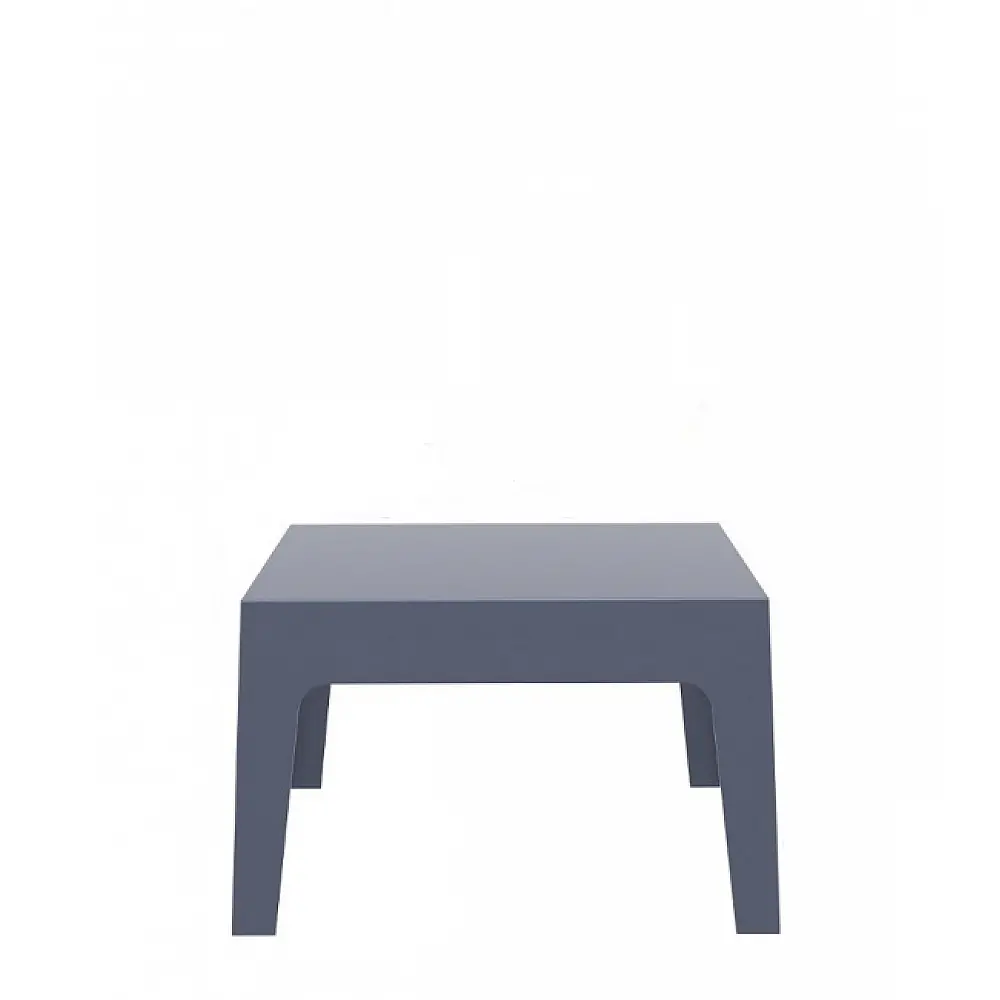 Box/T Table Dark Grey PL - Πολυπροπυλένιο - 50x70x43 cm