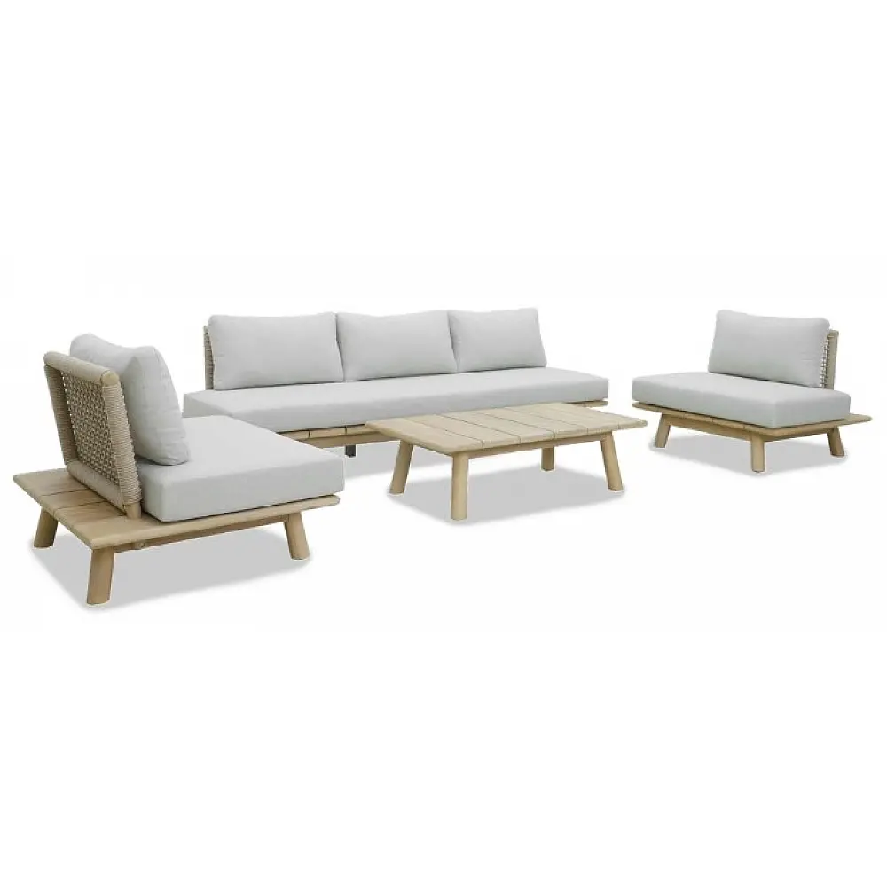 Sophie-3 Lounge Set - Ξύλο