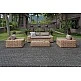 Yate-3 Lounge Set - Αλουμίνιο Yate-3 Lounge Set - Αλουμίνιο