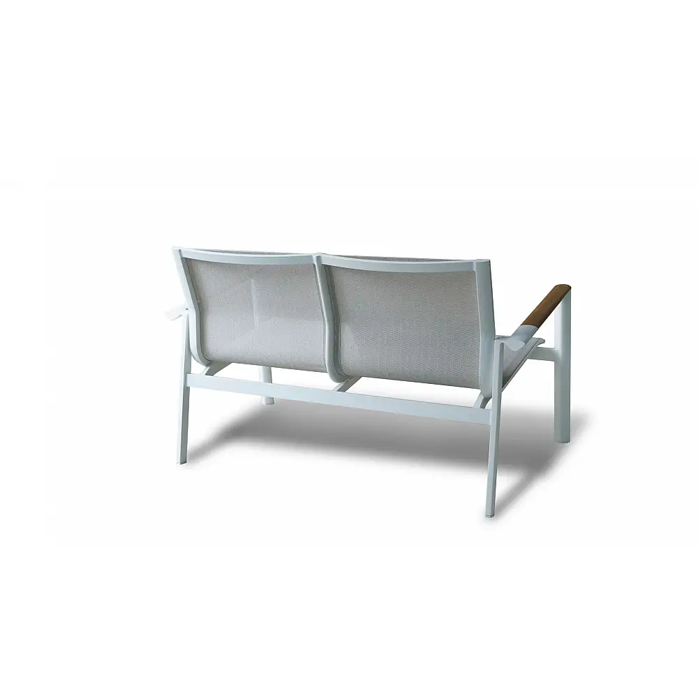 Aspen-2/White Lounge Set