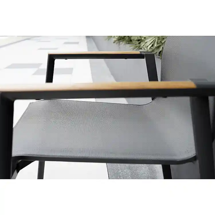 Aspen/D7-Anthracite Dining Set