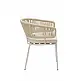 Nancy/P-Beige Armchair - Αλουμίνιο - 56x57x75 cm Nancy/P-Beige Armchair - Αλουμίνιο - 56x57x75 cm