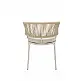 Nancy/P-Beige Armchair - Αλουμίνιο - 56x57x75 cm Nancy/P-Beige Armchair - Αλουμίνιο - 56x57x75 cm