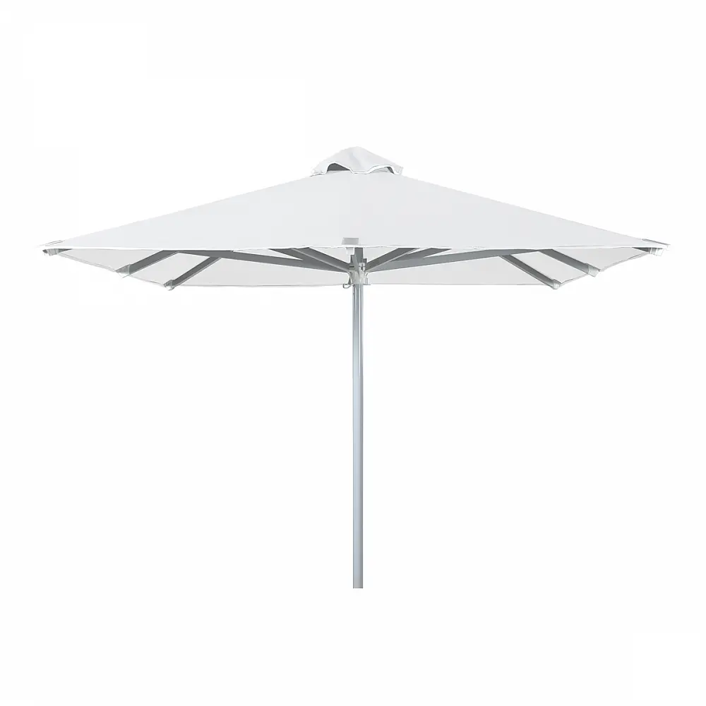 Lugano/S 230x230cm Aluminum Umbrella Silver - Αλουμίνιο - 230x230x240 cm