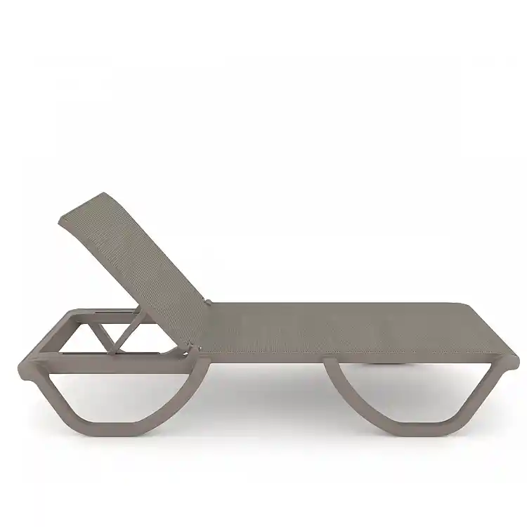 Florence/SL* Resin Sun Lounger Cappuccino