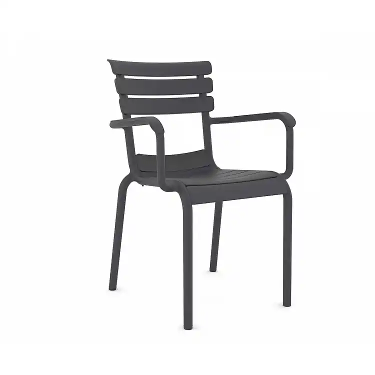 Hera/P-PL* Resin Armchair Anthracite
