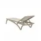 Pacific/S Sun-Lounger Cappuccino - Πολυπροπυλένιο - 193x68x35 cm