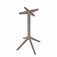 Rita/B-Bar Resin Table Base Cappuccino - Πολυπροπυλένιο - 53x53x103 cm Rita/B-Bar Resin Table Base Cappuccino - Πολυπροπυλένιο - 53x53x103 cm