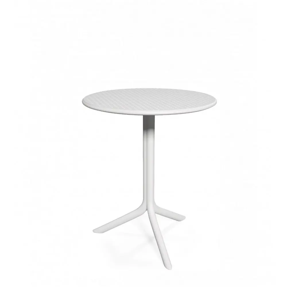Step R60cm  Table White - Πολυπροπυλένιο - 60x60x76.5 cm