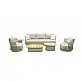 Aio-3 Taupe*, Lounge set of 6 pcs (205560)