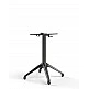 Corno, Table-Base Black - Αλουμίνιο - 68x68x72 cm Corno, Table-Base Black - Αλουμίνιο - 68x68x72 cm