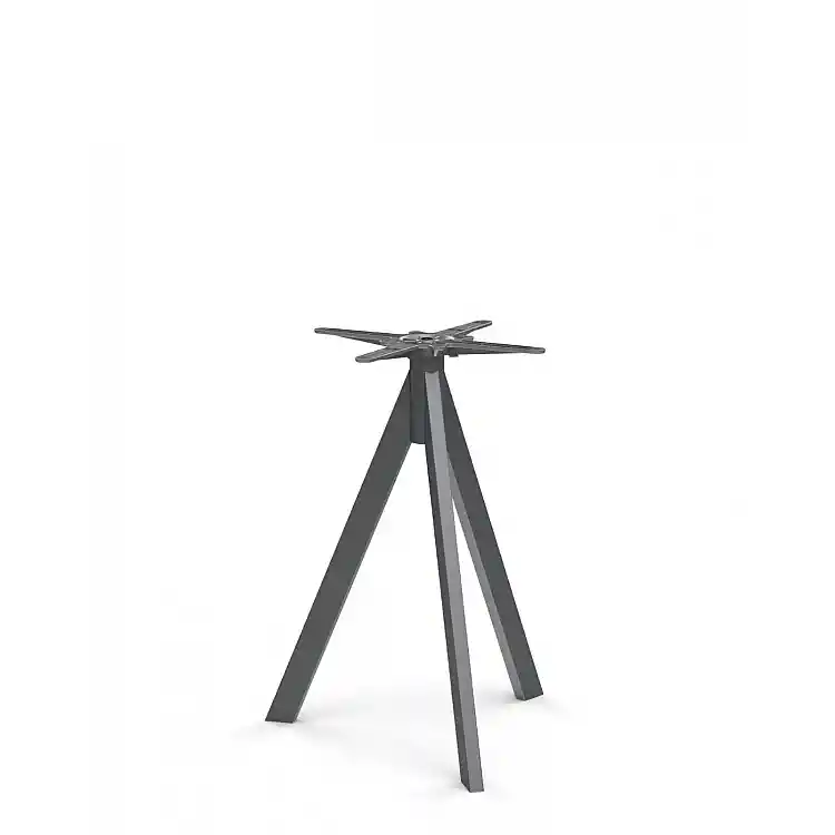 Paula-3, OUTDOOR Table-Base Black