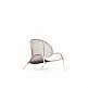 Dune/L-White Lounge Chair