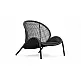 Dune/L-Anthracite Lounge Chair - Αλουμίνιο - 80x95x89 cm
