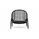 Dune/L-Anthracite Lounge Chair - Αλουμίνιο - 80x95x89 cm