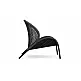 Dune/L-Anthracite Lounge Chair - Αλουμίνιο - 80x95x89 cm