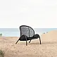 Dune/L-Anthracite Lounge Chair - Αλουμίνιο - 80x95x89 cm