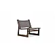 Cozumel/L Lounge Chair Bronze - Αλουμίνιο - 83x86x81 cm