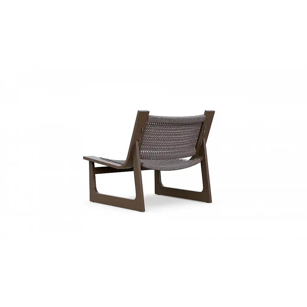 Cozumel/L Lounge Chair Bronze - Αλουμίνιο - 83x86x81 cm