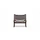 Cozumel/L Lounge Chair Bronze - Αλουμίνιο - 83x86x81 cm