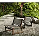 Cozumel/L Lounge Chair Bronze - Αλουμίνιο - 83x86x81 cm