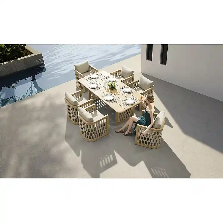 Riva/D7 Dining Set (206480)