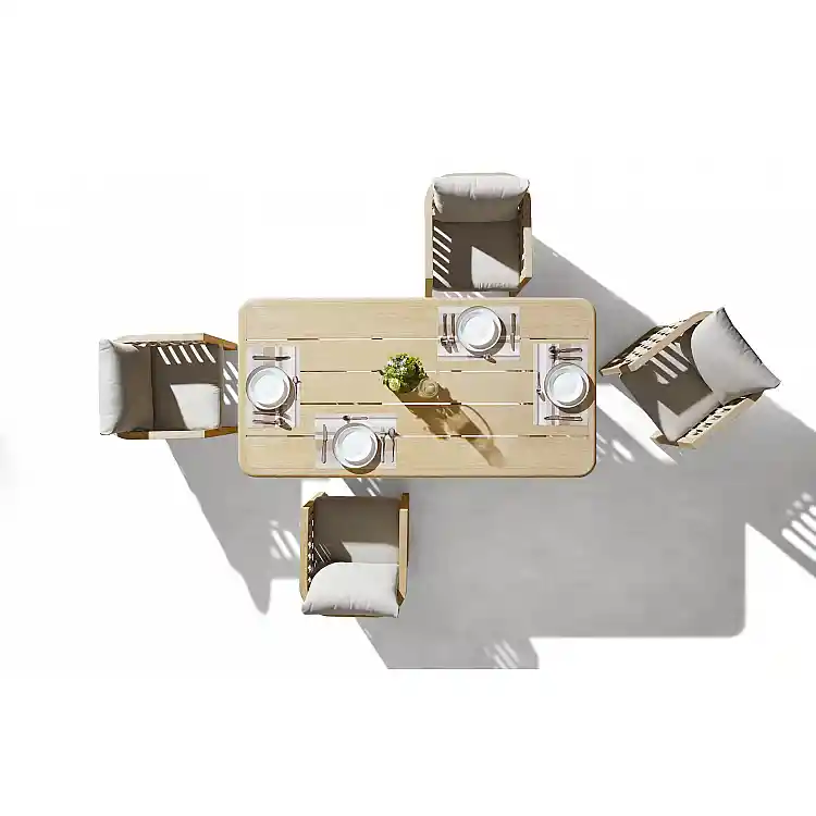 Riva/D7 Dining Set (206480)