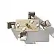 Riva/D7 Dining Set (206480)