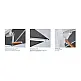 Wing/C-3x3m Corner Umbrella (90020011) - Αλουμίνιο - 300x300x276.5 cm