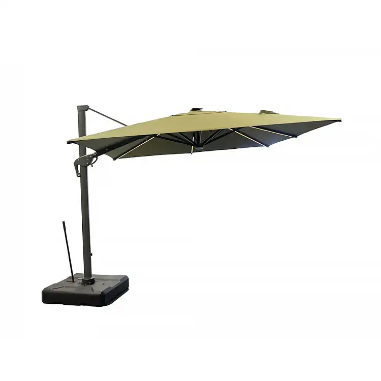 Roma/C DELUXE 3x3m, Alu. Corner Umbrella