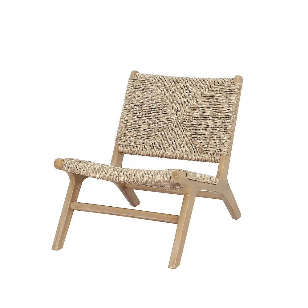 Delhi/L lounge Chair - Ξύλο - 80x59.5x71.5 cm