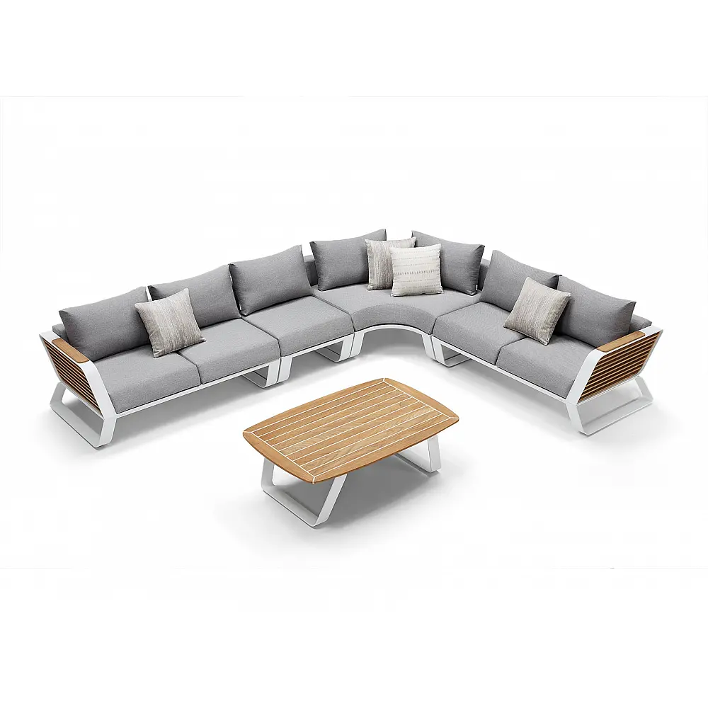 Wing/C5 Corner Lounge Set (204970) - Αλουμίνιο
