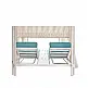Fabio/Full Extras Day Bed White - Αλουμίνιο - 204x174x220 cm