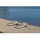 Cayenne/Taupe Aluminum Sun-Lounger - Αλουμίνιο - 200x92.5x35 cm