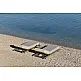 Cayenne/Taupe Aluminum Sun-Lounger - Αλουμίνιο - 200x92.5x35 cm