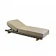 Cayenne/Taupe Aluminum Sun-Lounger - Αλουμίνιο - 200x92.5x35 cm