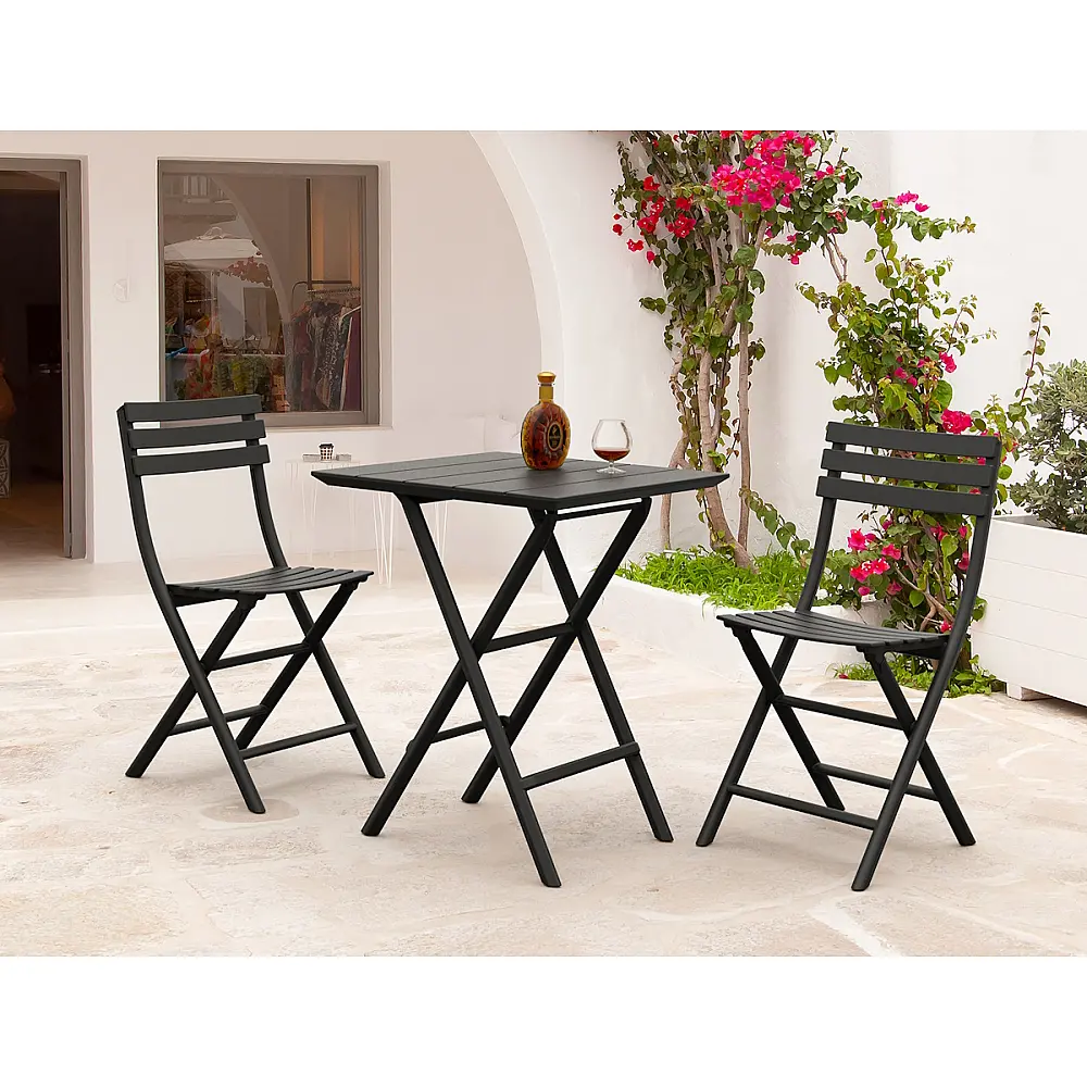 Helen/F Chair Black - Πολυπροπυλένιο - 47x42x83 cm Helen/F Chair Black - Πολυπροπυλένιο - 47x42x83 cm
