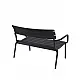 Paris/D Sofa Black - Πολυπροπυλένιο - 70x116x75 cm Paris/D Sofa Black - Πολυπροπυλένιο - 70x116x75 cm