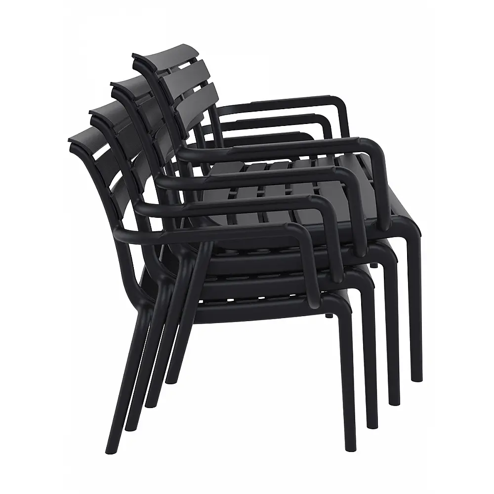 Paris/D Sofa Black - Πολυπροπυλένιο - 70x116x75 cm Paris/D Sofa Black - Πολυπροπυλένιο - 70x116x75 cm