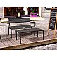 Paris/D Sofa Black - Πολυπροπυλένιο - 70x116x75 cm Paris/D Sofa Black - Πολυπροπυλένιο - 70x116x75 cm