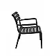 Paris/P-L Lounge Armchair Black - Πολυπροπυλένιο - 70x68x76 cm Paris/P-L Lounge Armchair Black - Πολυπροπυλένιο - 70x68x76 cm