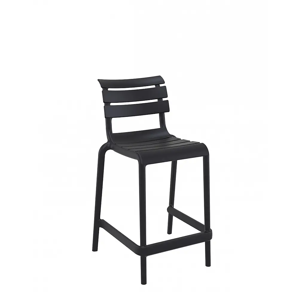 Helen/S-65 Barstool Black - Πολυπροπυλένιο - 55x52x95 cm