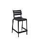 Helen/S-65 Barstool Black - Πολυπροπυλένιο - 55x52x95 cm Helen/S-65 Barstool Black - Πολυπροπυλένιο - 55x52x95 cm