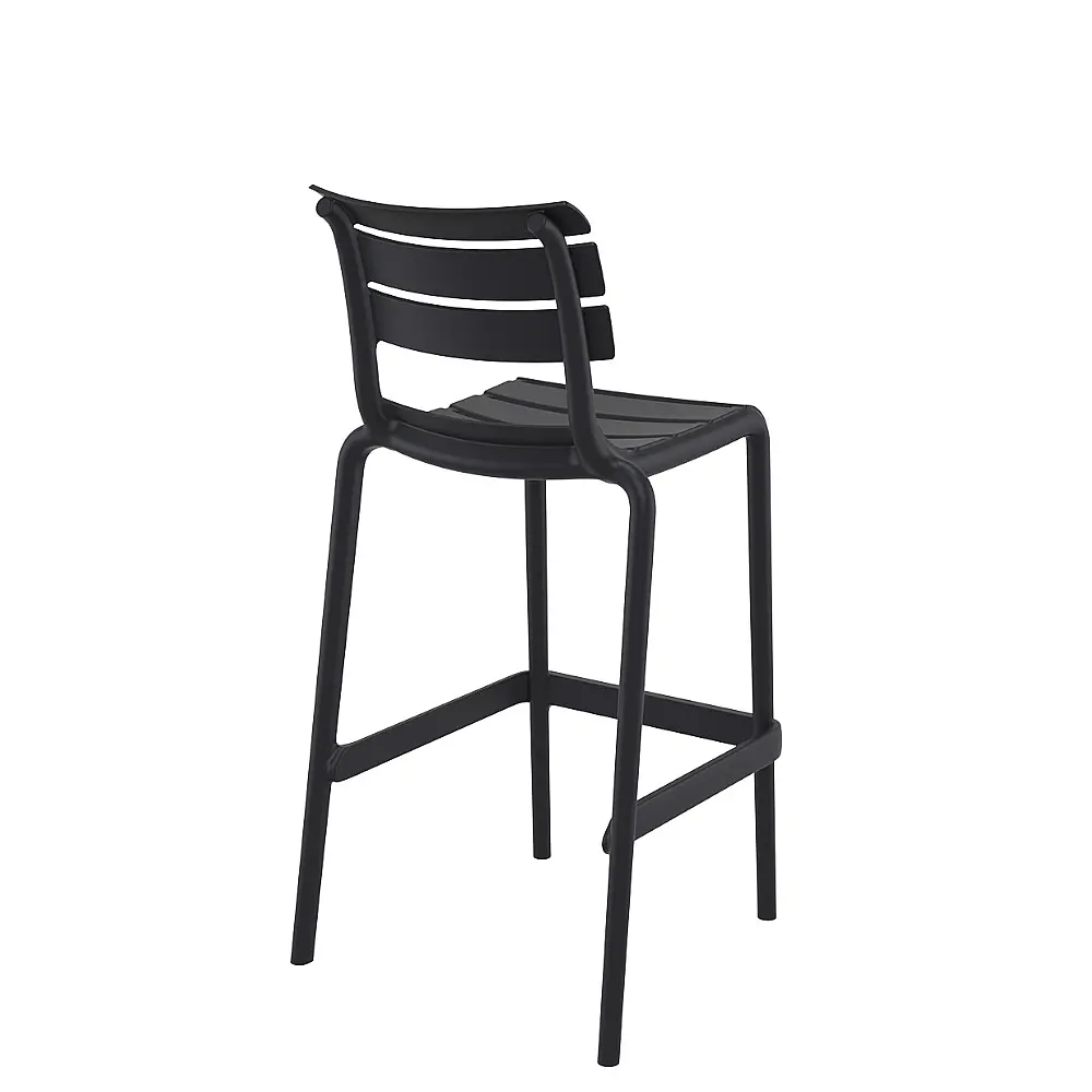 Helen/S-75 Barstool Black - Πολυπροπυλένιο - 55x53x105 cm Helen/S-75 Barstool Black - Πολυπροπυλένιο - 55x53x105 cm