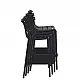 Helen/S-75 Barstool Black - Πολυπροπυλένιο - 55x53x105 cm Helen/S-75 Barstool Black - Πολυπροπυλένιο - 55x53x105 cm