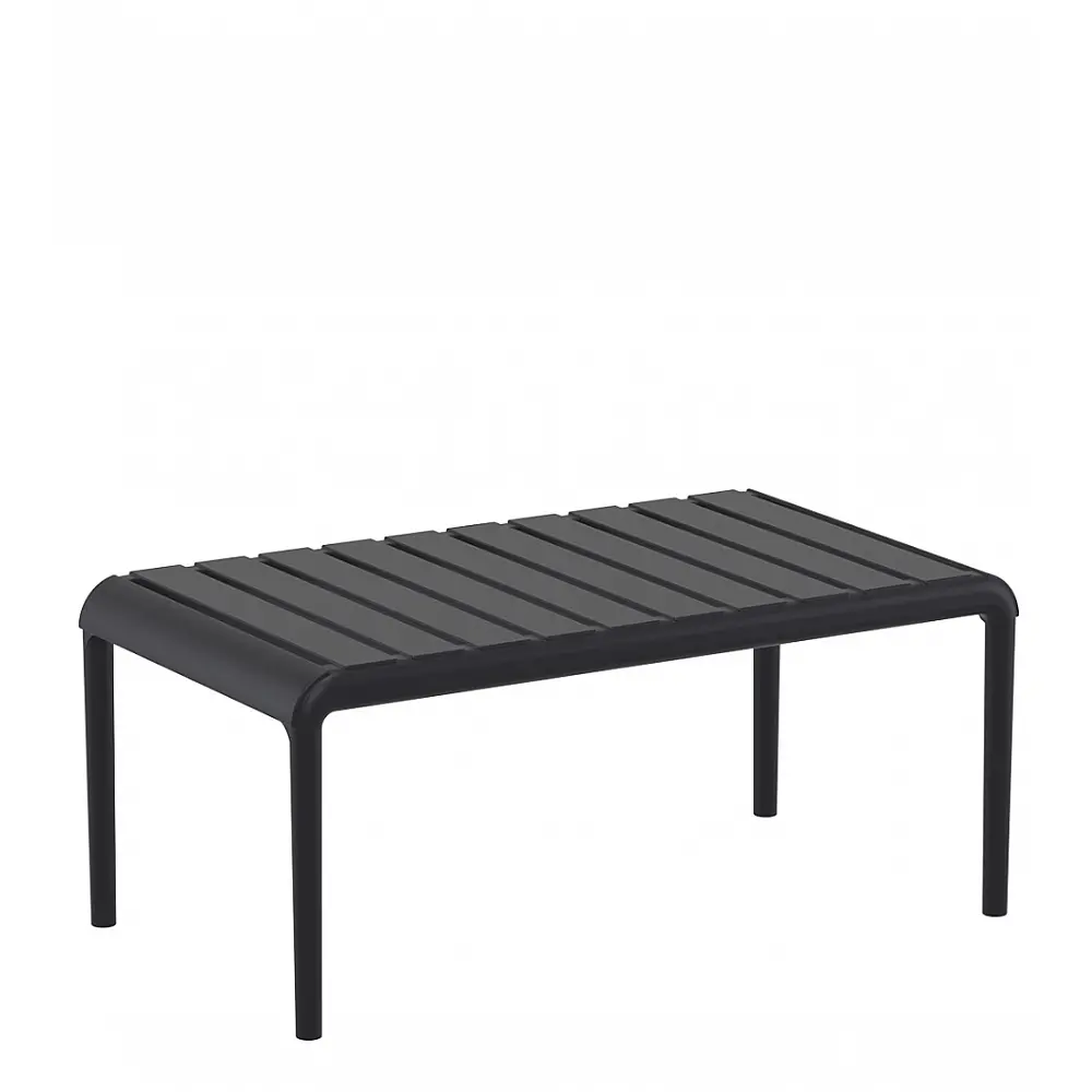 Paris/T-90x50xY.40cm Table Black - Πολυπροπυλένιο - 50x90x40 cm