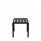 Paris/T-42x41xY.39cm Side Table/Footrest Black - Πολυπροπυλένιο - 41x42x39 cm Paris/T-42x41xY.39cm Side Table/Footrest Black - Πολυπροπυλένιο - 41x42x39 cm
