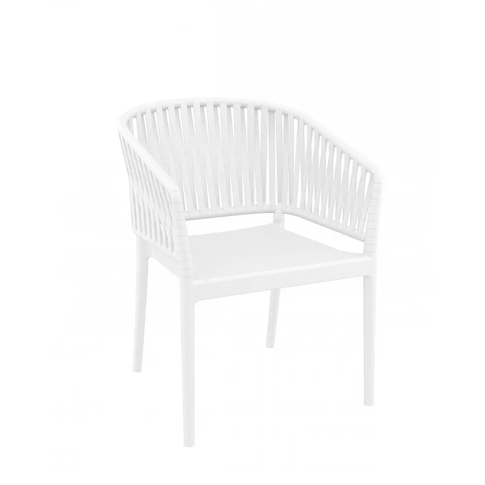 Portofino/P Armchair White - Πολυπροπυλένιο - 58x58x80 cm